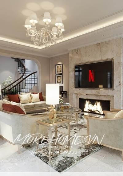 Thiết kế nội thất biệt thự cao cấp The Harmony